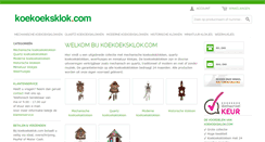 Desktop Screenshot of koekoeksklok.com