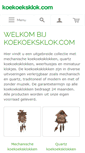 Mobile Screenshot of koekoeksklok.com